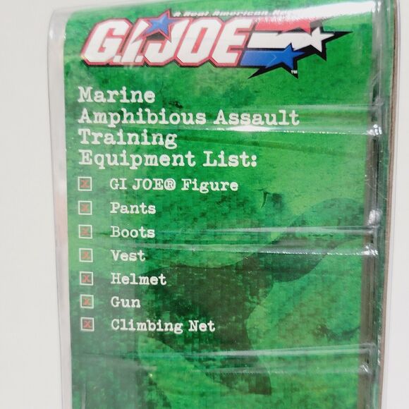 G.I. Joe Marine Amphibious Assault Training 12" Action Figure Climbing Net 2005 - Picture 5 of 9